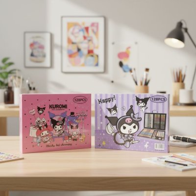 128 ნაწილიანი სახატავი ნაკრები