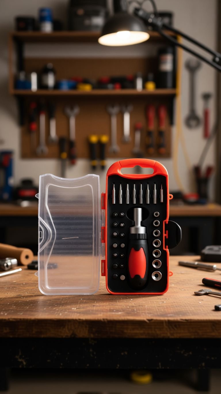 31 ნაწილიანი სახრახნისების სეტი