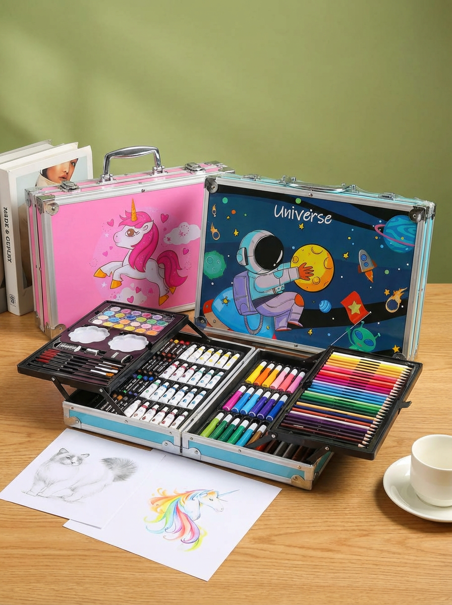 145 ნაწილიანი სახატავი ნაკრები