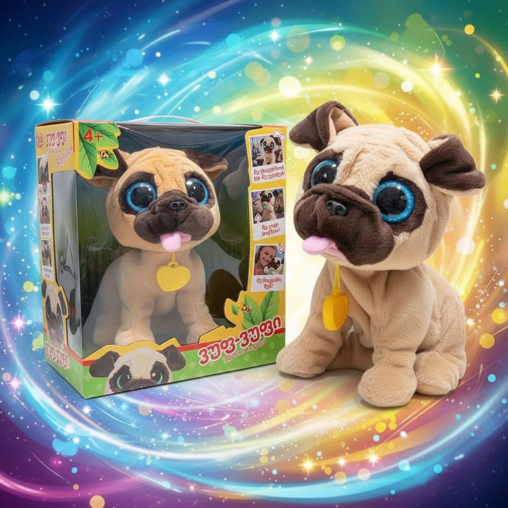 ვუფვუფი მოლაპარაკე სათამაშო ცუგა