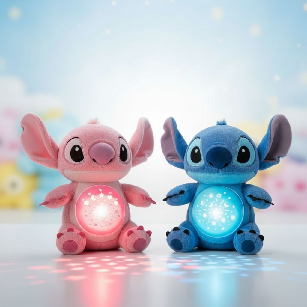 მომღერალი მანათობელი სტიჩი თოჯინა