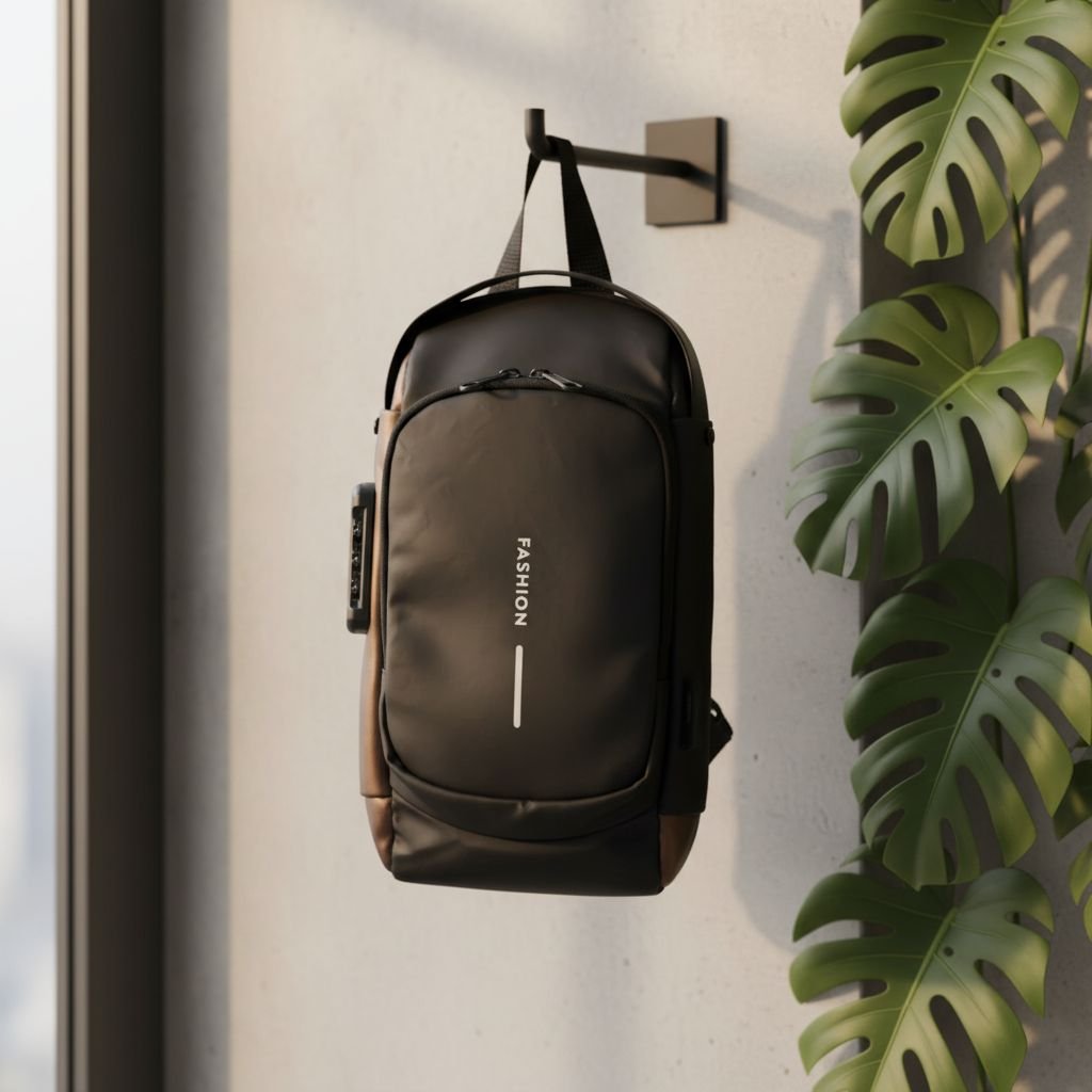 პორტატული ჩანთა კოდური ჩამკეტით